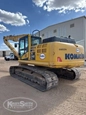 Back of used Excavator